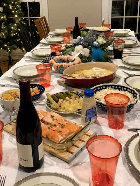 Christmas Eve sauerkraut with mushrooms