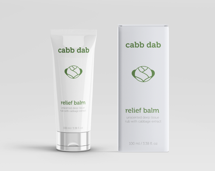 cabb dab bezzapachowy balsam z prawdziwym ekstraktem z liści kapusty (jedna tubka)