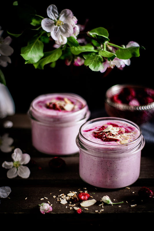 Image by smacznadietetyka from Pixabay: Raspberry yogurt cups